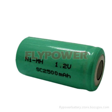 Ni-MH Battery 1.2V Sc2500mAh High Rate Discharge Rate Cell (FH-Sc2500P)